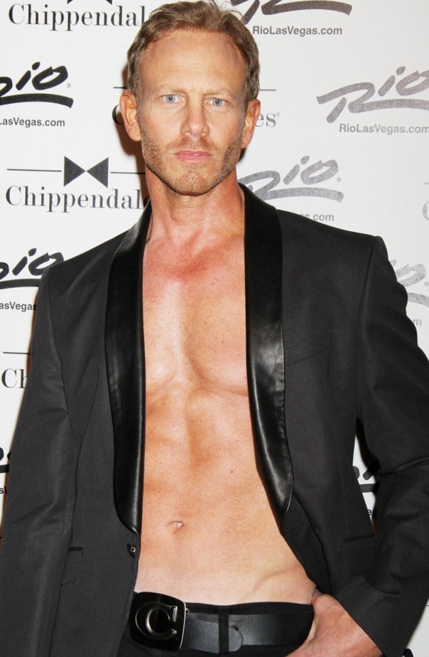 Ian Ziering Shirtless Chippendales - aMENzing