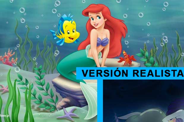 Ariel en versión realista