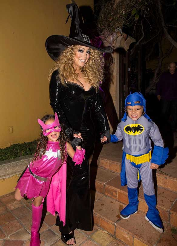 Mariah Carey en Halloween aMENzing