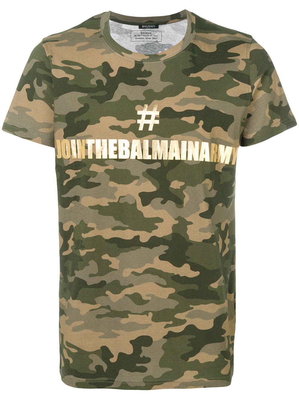 Camiseta 'Balmain Army'