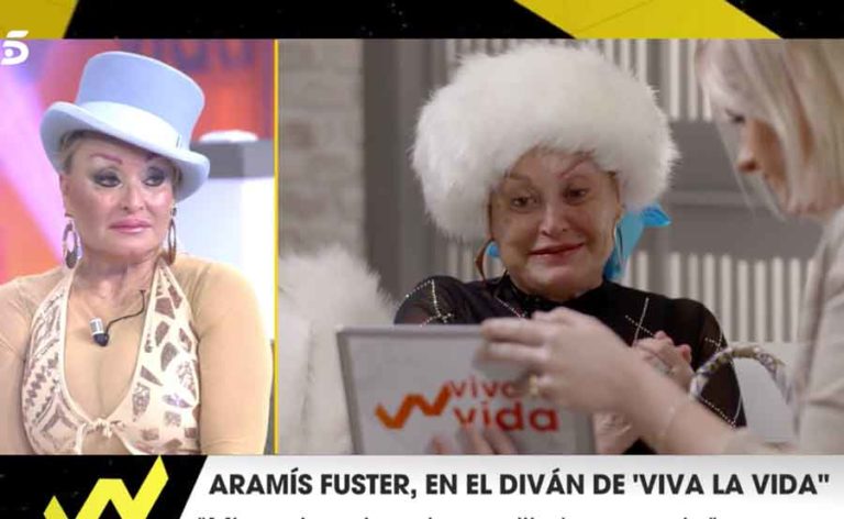 Aramis Fuster desvela la frase que le dijo su madre justo antes de