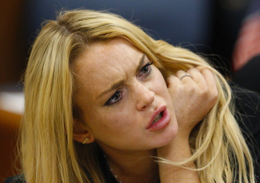 Lindsay Lohan arruinada