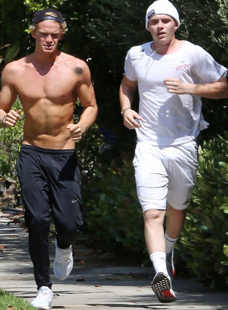 Cody Simpson con Brooklyn Beckham