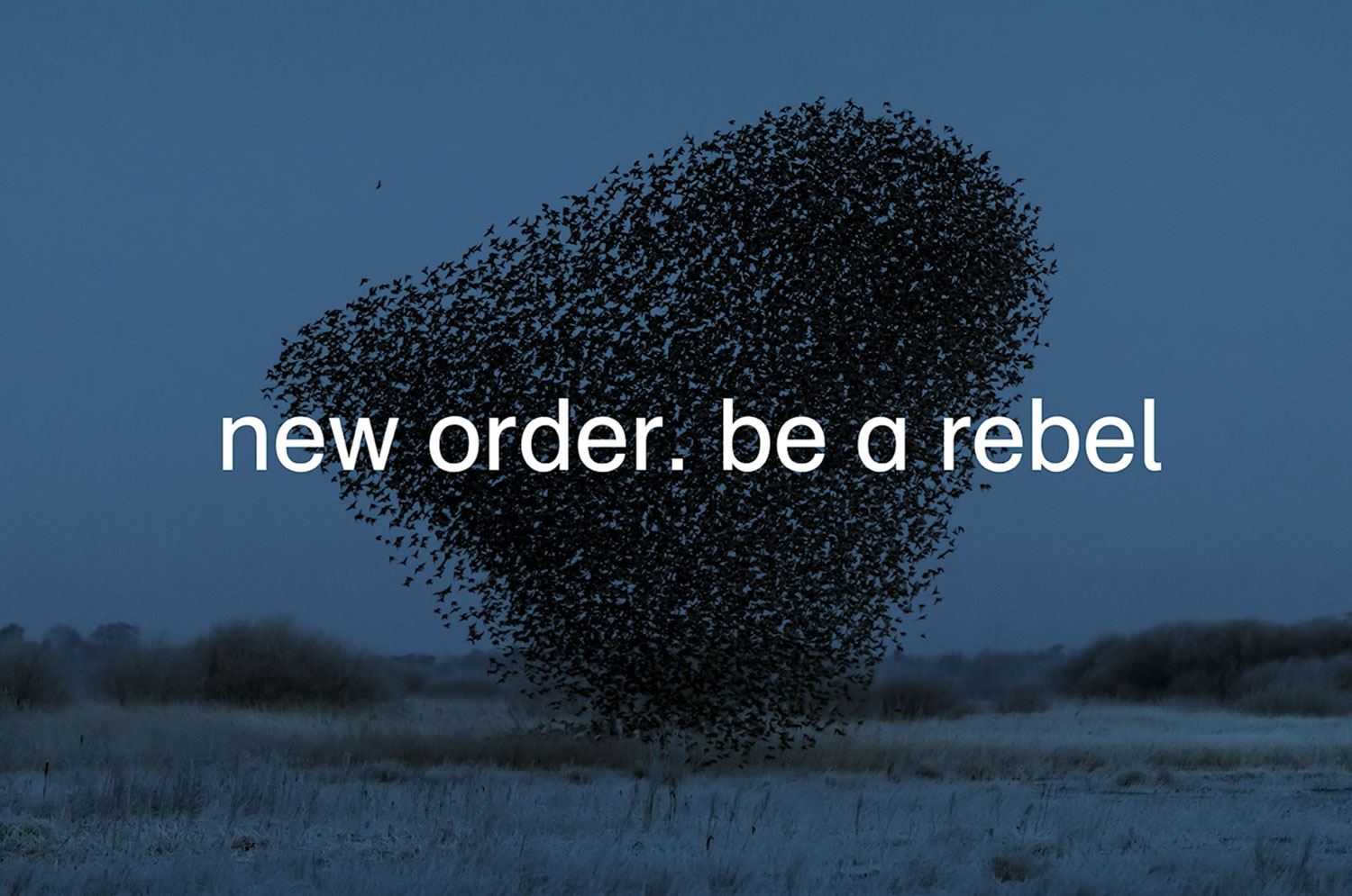 New Order Be a Rebel