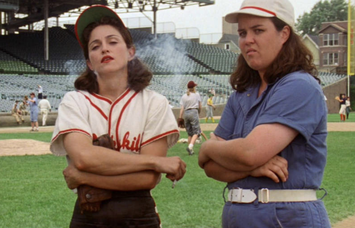 Watch a league of their own. A League of their own 1992. Их Собственная лига Мадонна.