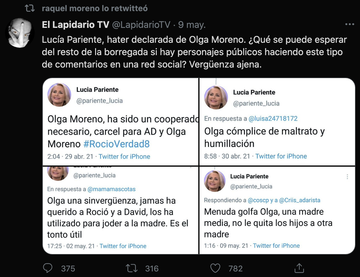 La hermana de Olga vuelve a por Carlota Corredera - aMENzing