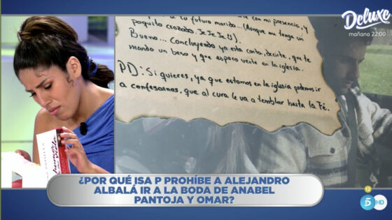 La carta de Isa P