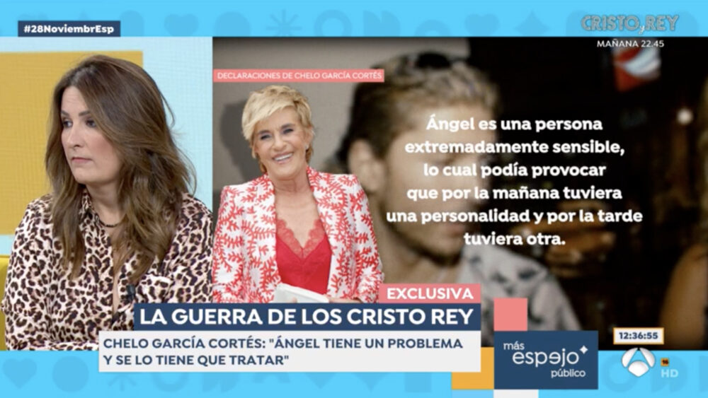 Chelo García Cortes habla del hijo de Bárbara Rey Angel Cristo