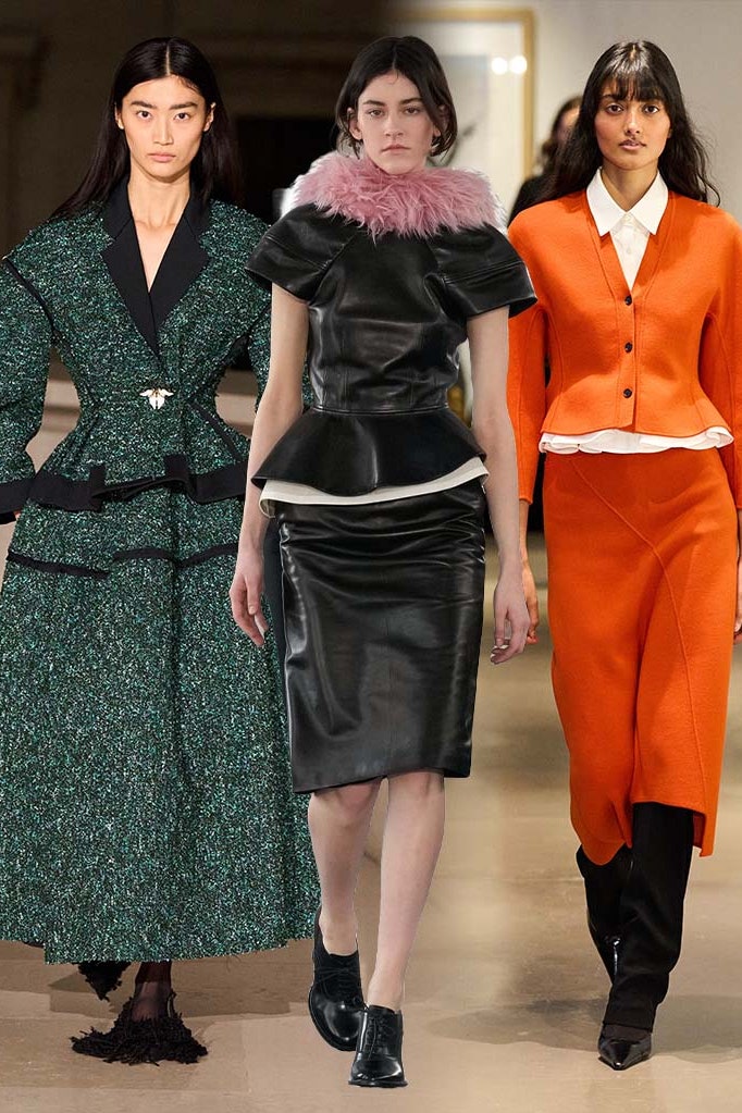 moda otoño 2025 París - Are Peplums A “Recession Indicator?” No, but They’re Chic Now