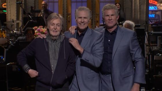 McCartney y Chad Smith 'roban' el monólogo de Will Ferrell en el SNL