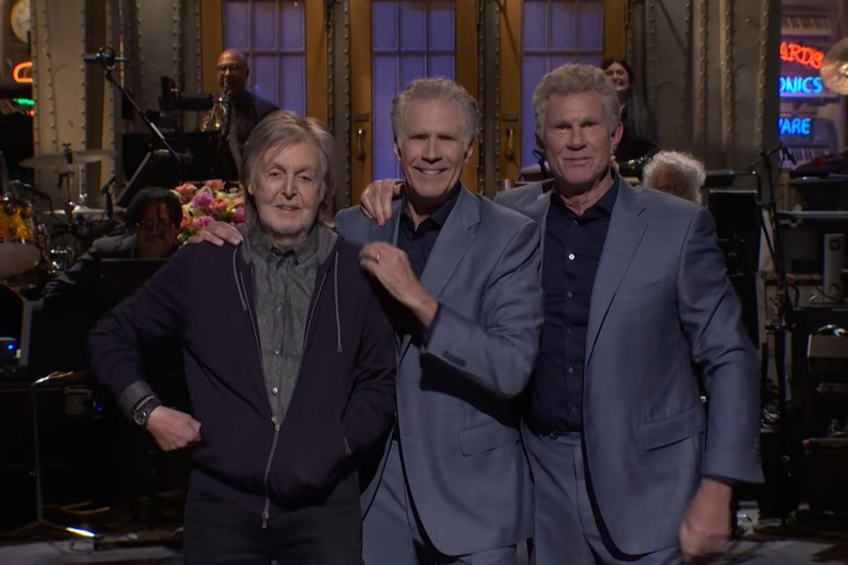 McCartney y Chad Smith 'roban' el monólogo de Will Ferrell en el SNL
