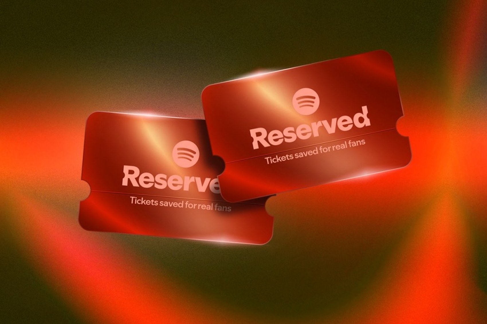 Spotify lanza 'Reserved': entradas garantizadas para sus superfans