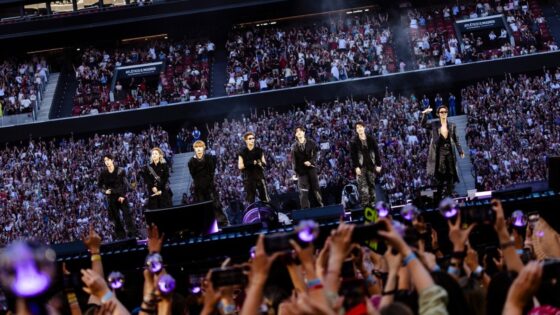 BTS debuta en España con 66.000 fans en el Metropolitano