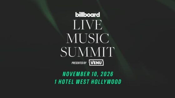 El Billboard Live Music Summit 2026 ya tiene fecha oficial